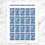 Boston 2026 World Stamp Show Forever First Class Postage Stamps