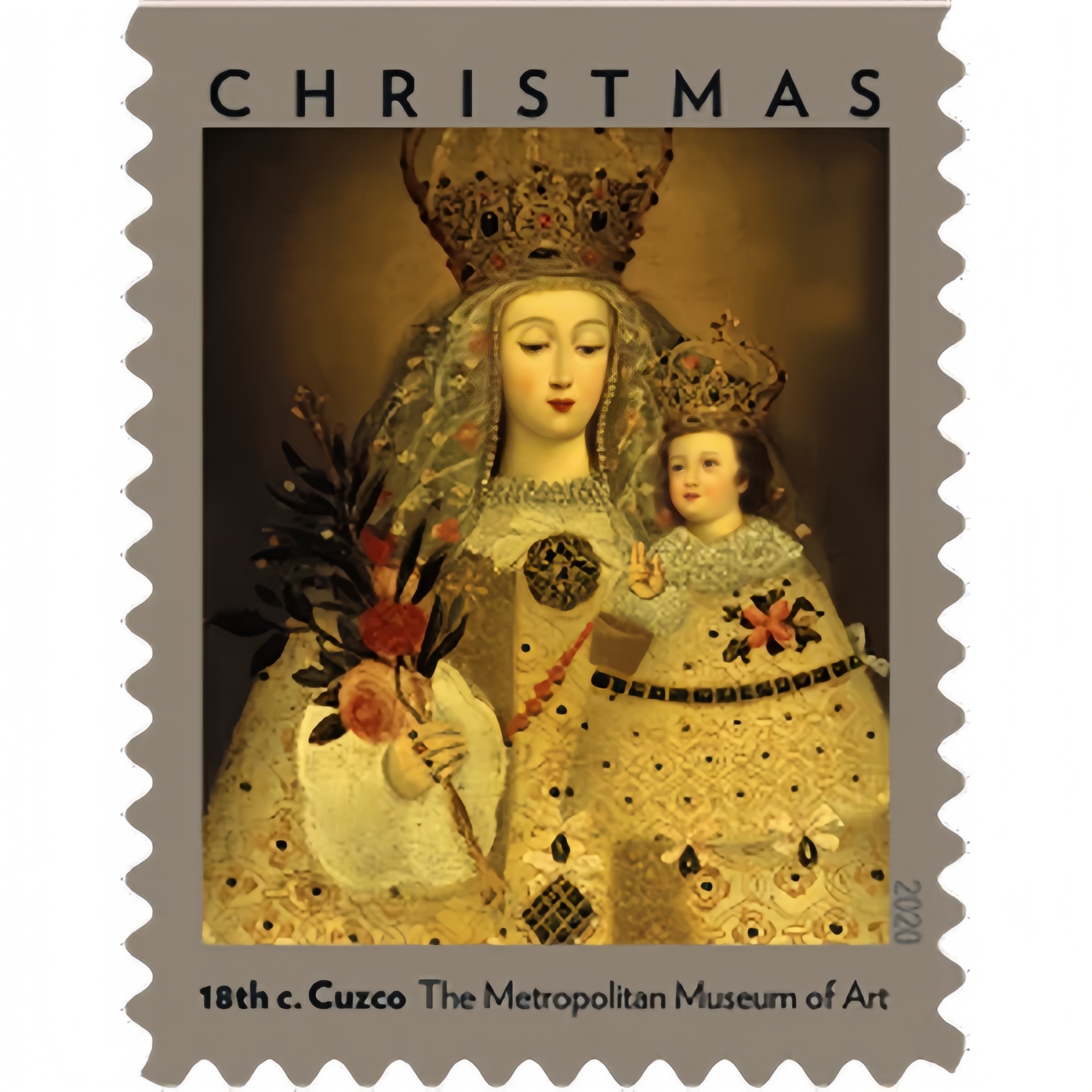13984cbc0fca728fc5a8a11b569054923bb98ed6 2020 Our Lady of Guápulo Forever First Class Postage Stamps - Image 1