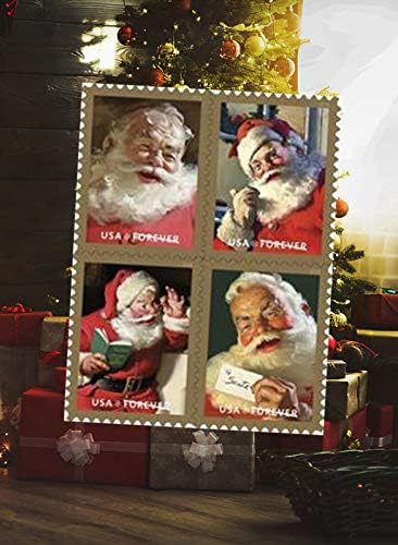 2018 Sparkling Holidays Christmas Santa  Forever First Class Postage Stamps