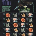 2002  Night Friends (American Bats) Forever First Class Postage Stamps