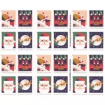 2021 A Visit from St Nick Forever First Class Postage Stamps