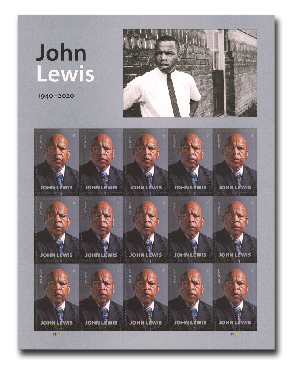2023 John Lewis Forever First Class Postage Stamps