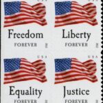 2012 Four Flags Forever First Class Postage Stamps