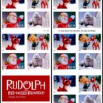 2014 Rudolph All Red-Nosed Forever First Class Postage Stamps