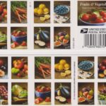 2020 Fruit and Vegetable Forever First Class Postage Stamps