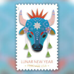 2021 Year of The Ox Forever First Class Postage Stamps