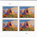 2022 MONUMENT VALLEY Forever First Class Postage Stamps