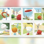2021 Backyard Games Forever First Class Postage Stamps