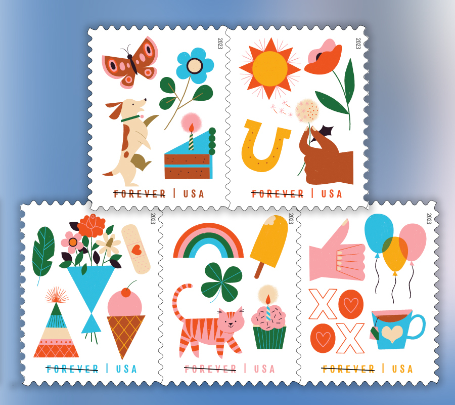 2023 Thinking of You Forever First Class Postage Stamps