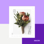 2017 Rose Boutonnière Forever First Class Postage Stamps