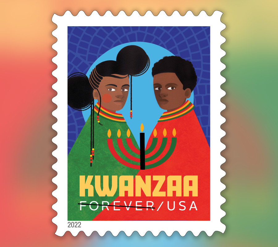 2022 Kwanzaa Forever First Class Postage Stamps