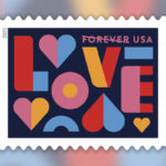 2021 Love(First comes Love)  Forever First Class Postage Stamps