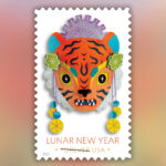 2022 Year of the Tiger Forever First Class Postage Stamps