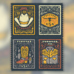 2021 Western Wear Shirt Forever First Class Postage Stamps
